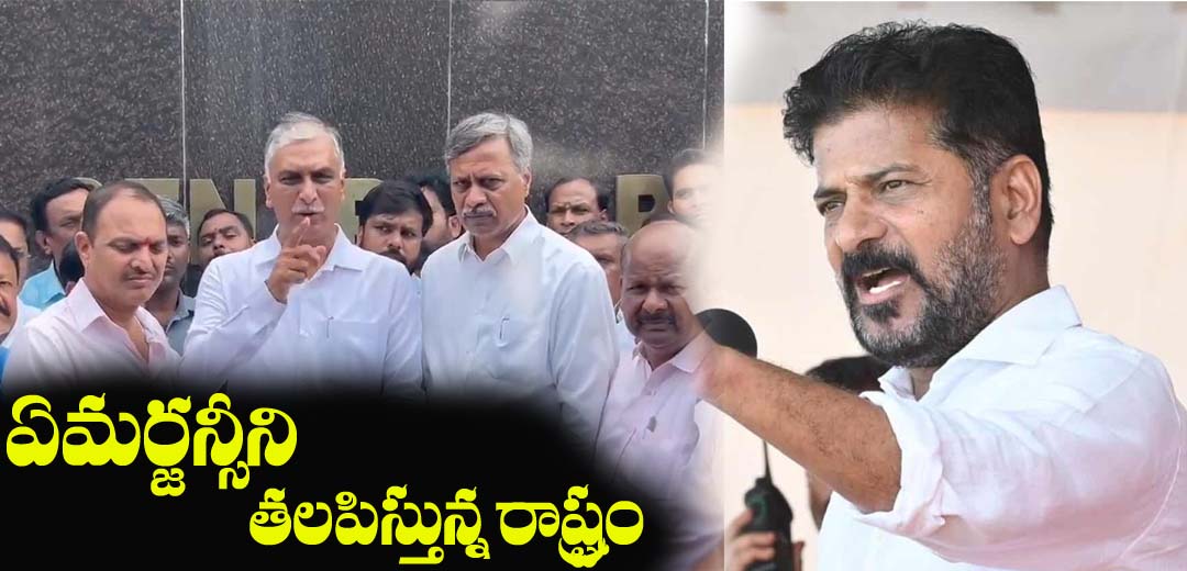 Harish Rao fire on CM Revanth Reddy Pharmacity