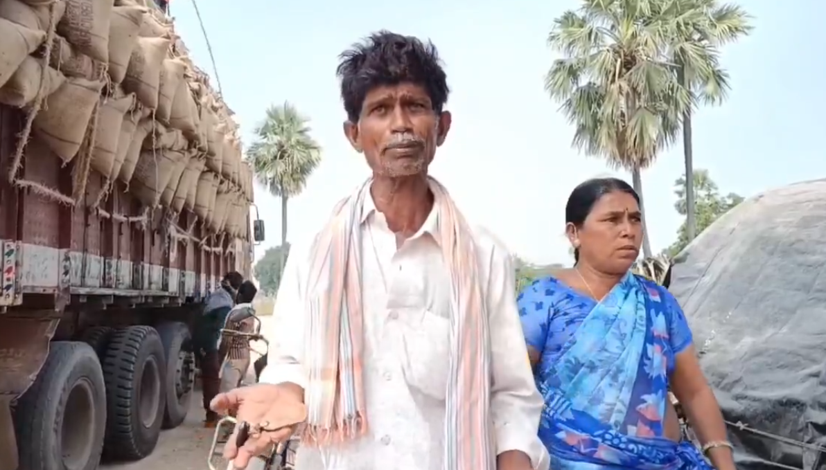 Telangana Farmers are tried to suicide
