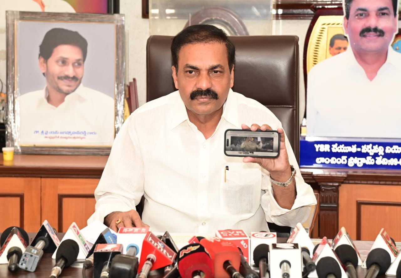 Kakani Govardhan Reddy Fire On CM Chandra Babu