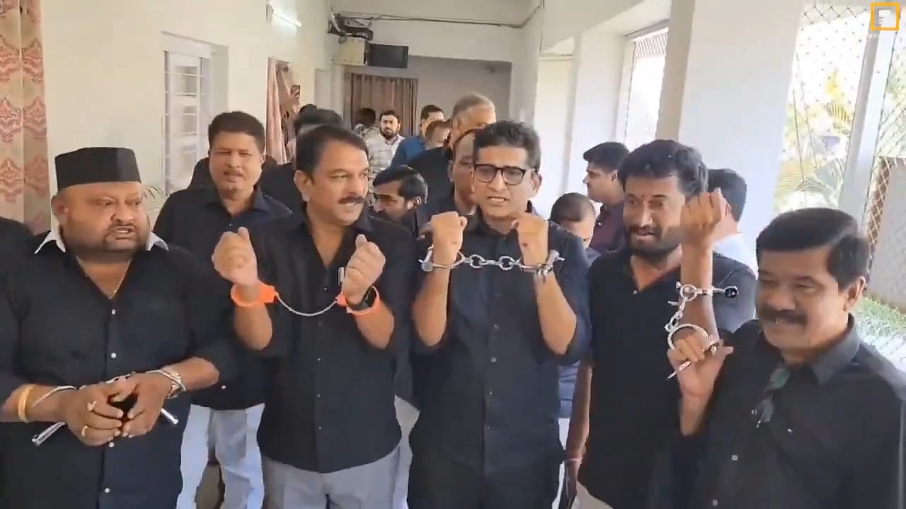 BRS MLA and MP gone with Handcuffs against CM