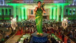 Telangana Talli Statue