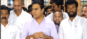 KTR under fire on Formula-E case On Revanth 