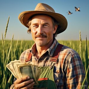 farmer With Money