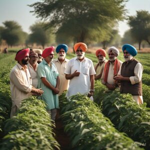 Group of Farmers