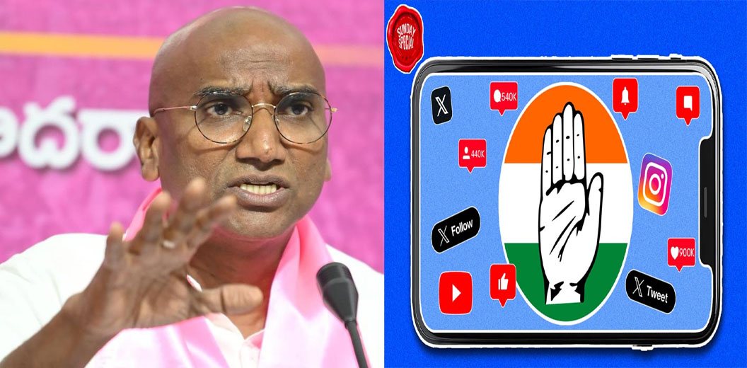 RS Praveen Kumar Fire on Congress Social Media