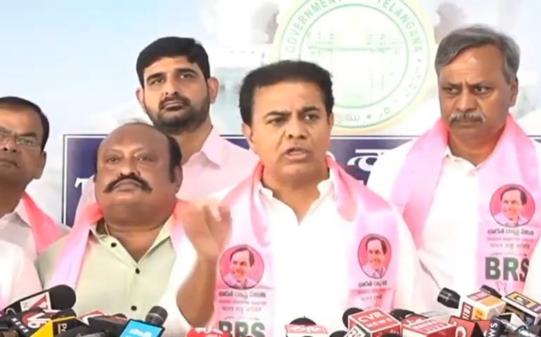 KTR fire on Cm Revanth Reddy About Water