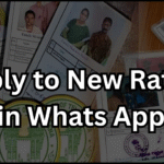 Apply to New Ration Card in Whats App 2025