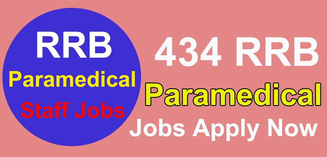RRB Paramedical Staff Job Notification