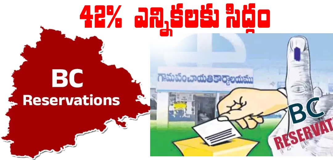 Telangana Govt Released 42% BC reservations
