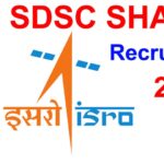 ISRO SDSC SHAR Recruitment 2025 Apply Online