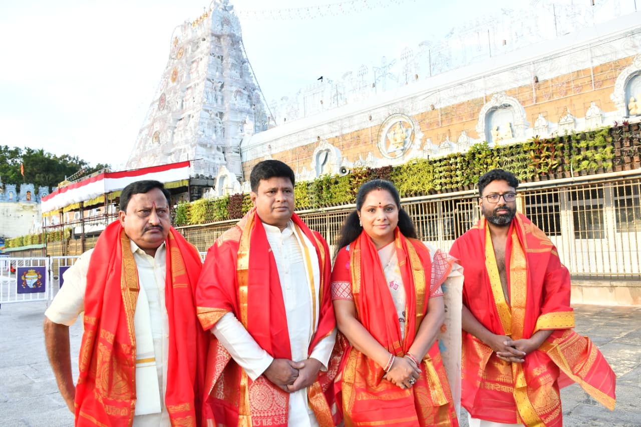 Jagruthi President Kalvakuntla Kavitha