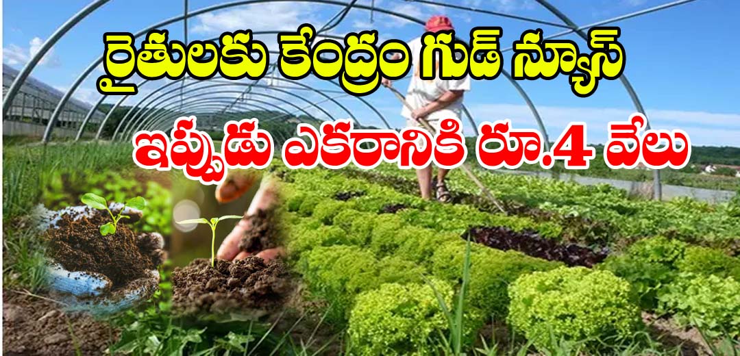 రైతులకు కేంద్రం కొత్త స్కీం ఎకరానికి 4 వేలు ప్రోత్సహకం | National Mission an Natural Farming Scheme 2025 1 National Mission an Natural Farming Scheme