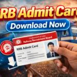 RRB Admit Card Download 2026