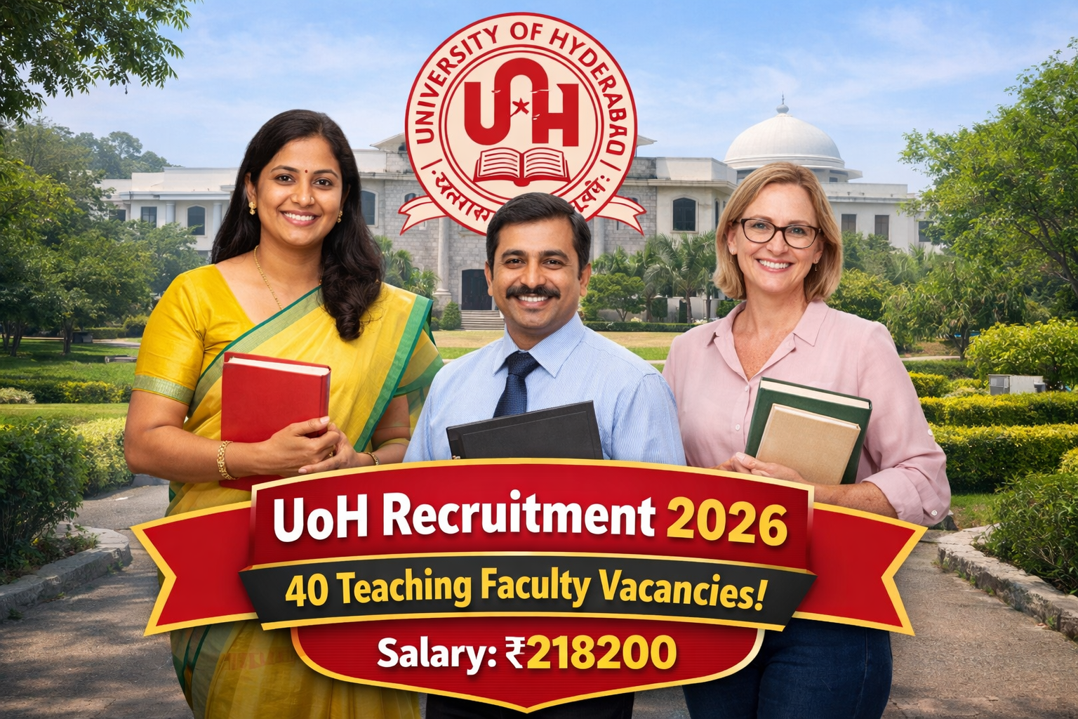 UoH Teaching Faculty Recruitment 2026