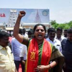 kalvakuntla-kavitha-jai-andhra-tirumala-renigunta-airport-new-party