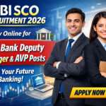 SBI SCO Recruitment - Apply Online for 116 Bank AVP and Deputy Manager Posts