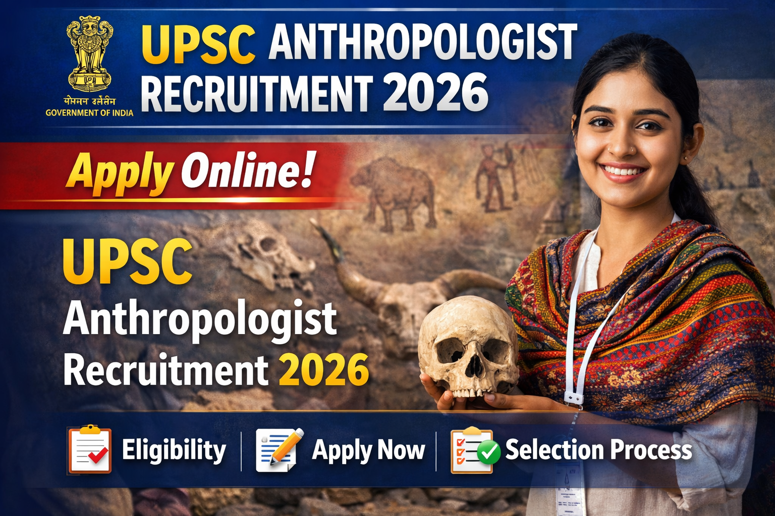 UPSC Anthropologist Recruitment 2026