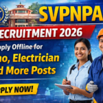 SVPNPA Recruitment 2026 - Apply Offline