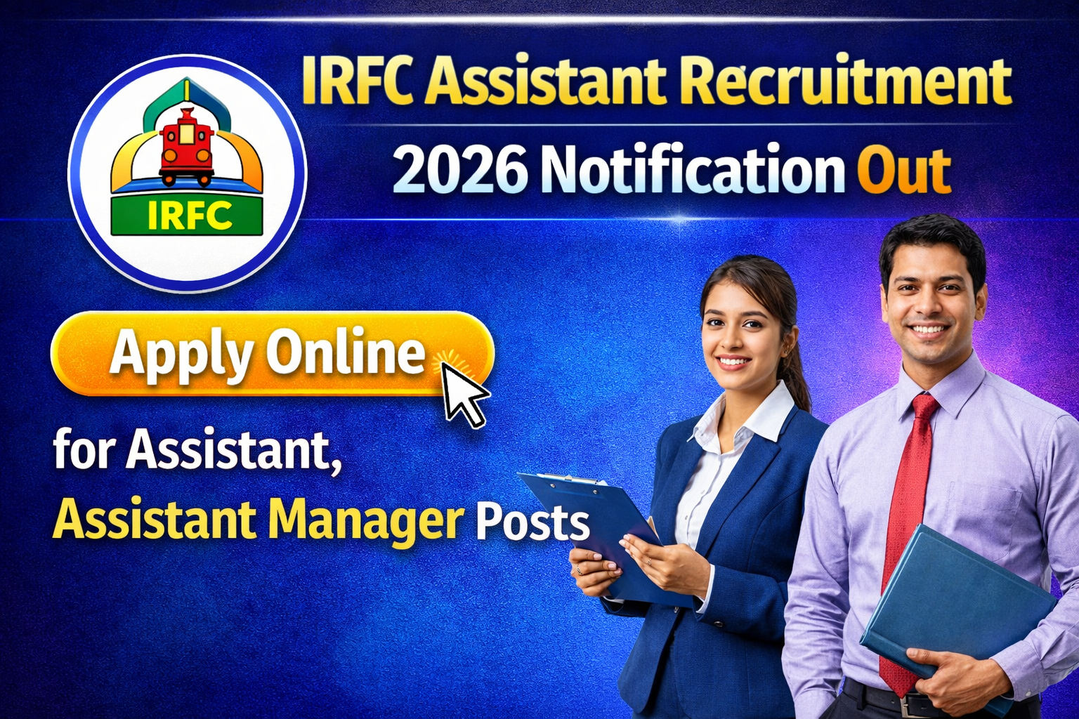 IRFC Assistant Recruitment 2026 Notification