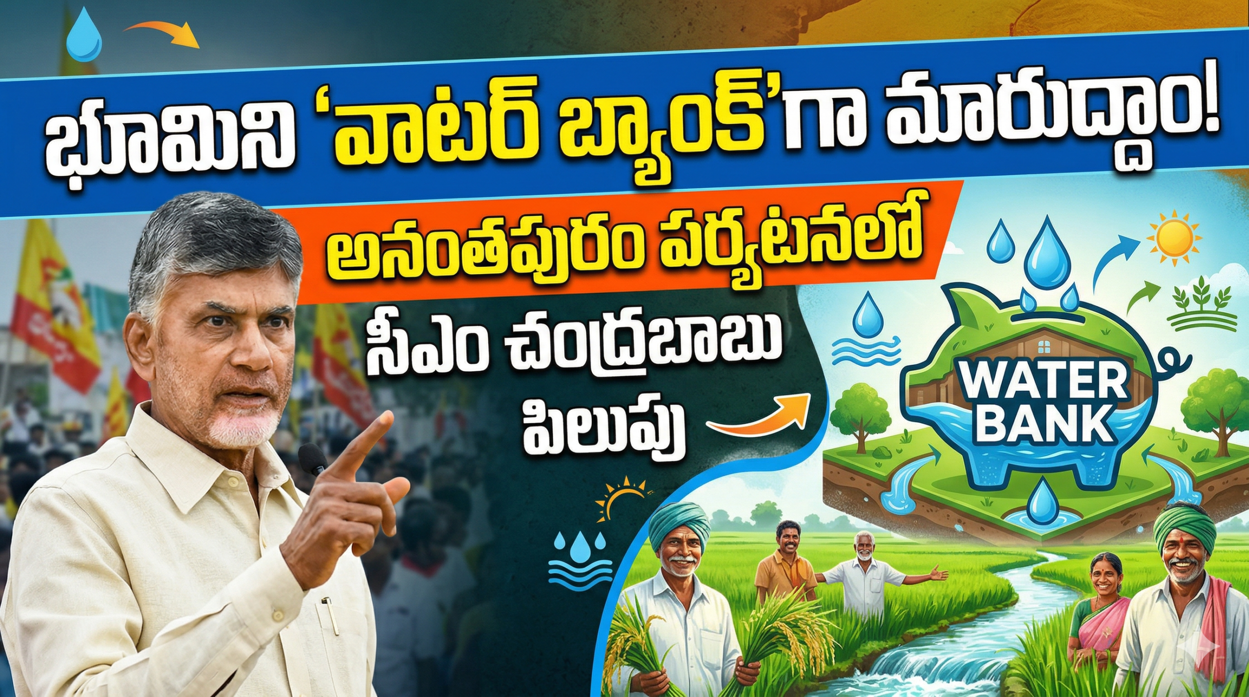 cm-chandrababu-naidu-anantapur-tour-water-security-yadik-meeting-updates
