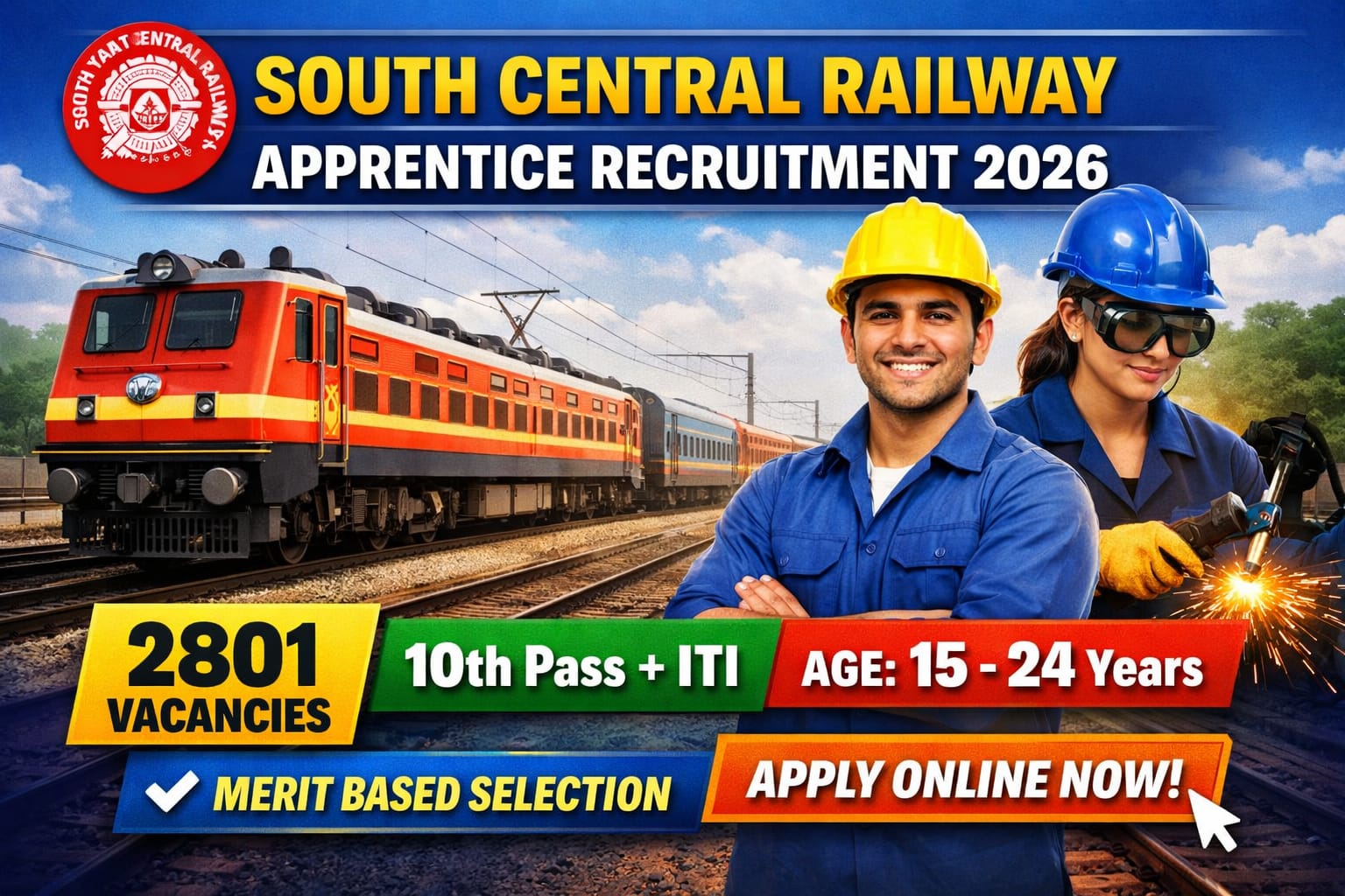 South Central Railway Apprentice Recruitment 2026