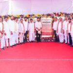 Details of the works for which the foundation stone was laid.