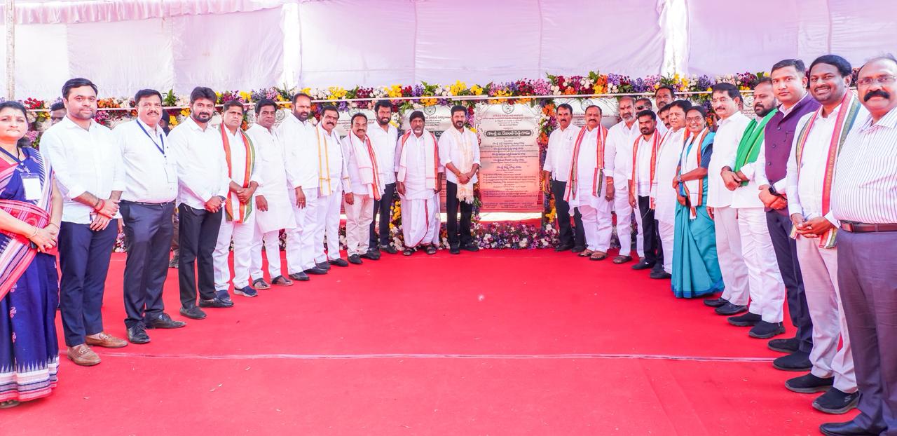 Details of the works for which the foundation stone was laid.
