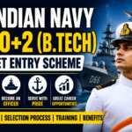 Indian Navy 10+2 B.Tech Cadet Entry Scheme
