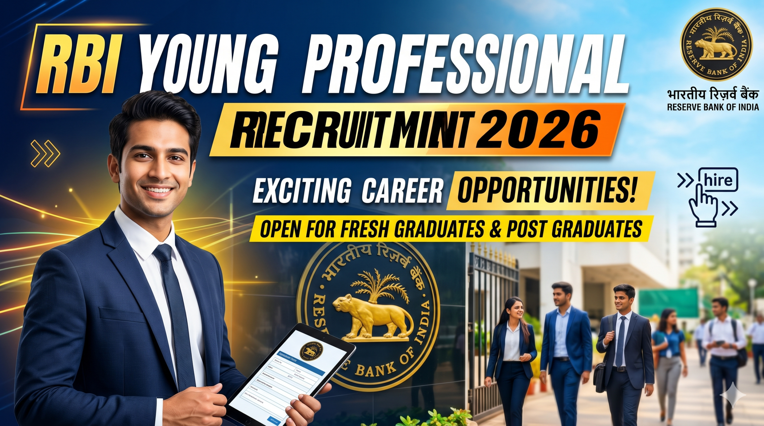 RBI Young Professional Recruitment 2026