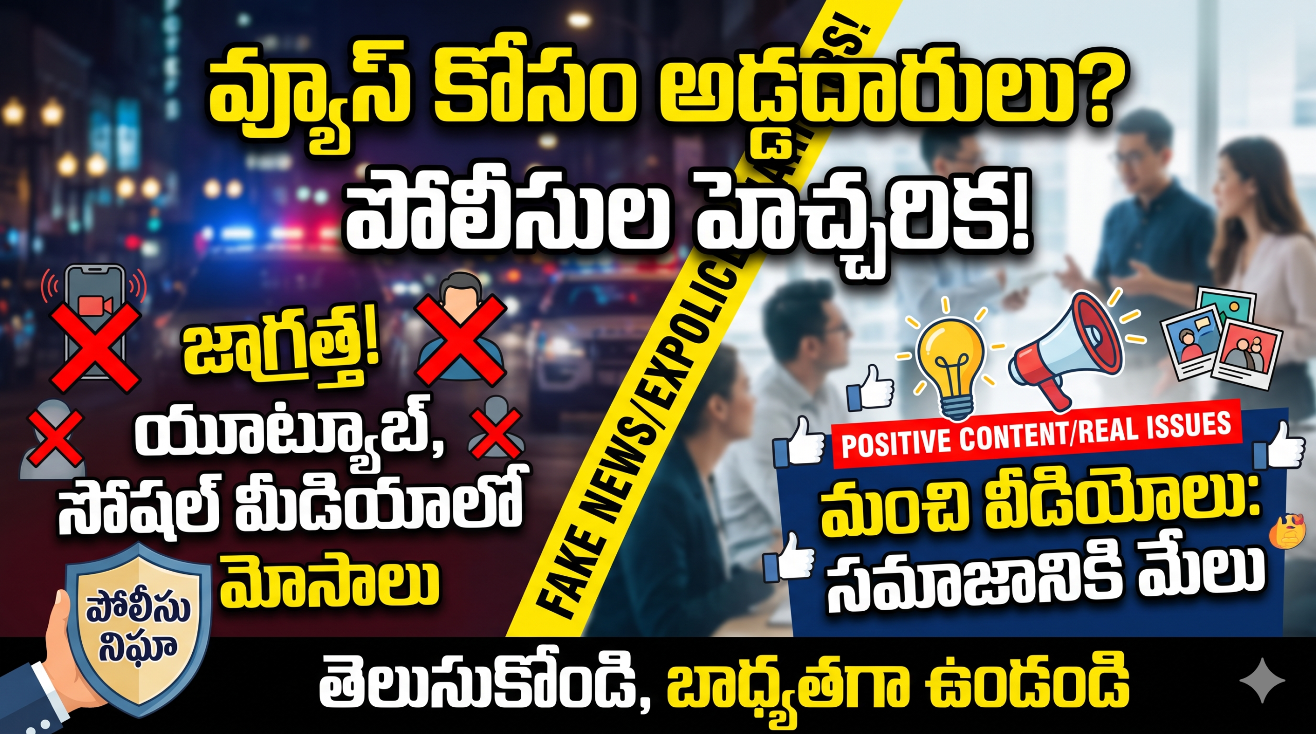 hyderabad-police-crackdown-on-fake-social-media-videos-for-views