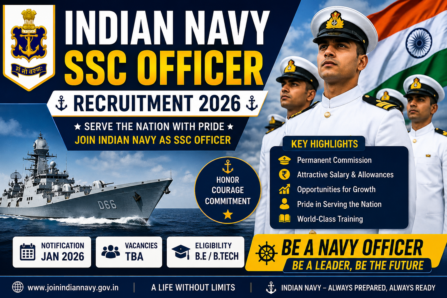 Indian Navy SSC Officer Recruitment 2026 